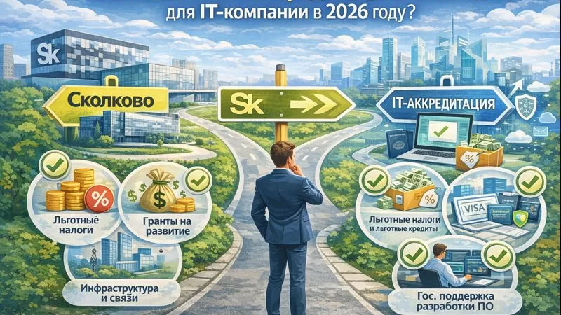 «Сколково» или IT-аккредитация 2026: реальная разница в ставках взносов