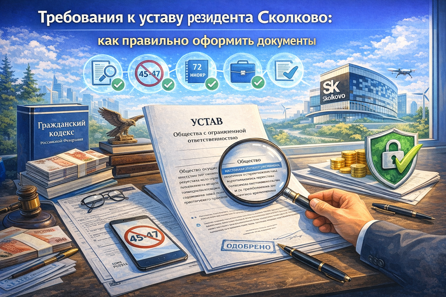 Устав участника «Сколково»: реальное требование — сузить, а не расширить ОКВЭД
