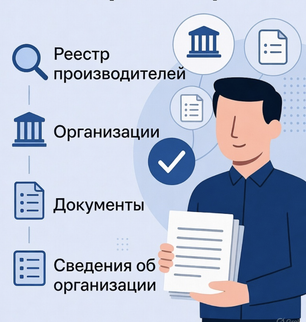 Поиск в реестре Минпромторга: как найти производителя в ГИСП