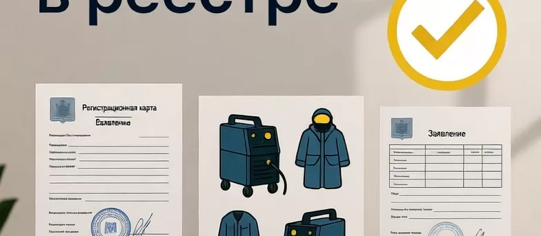 Сварочное оборудование в реестре: коды ОКПД2 и локализация