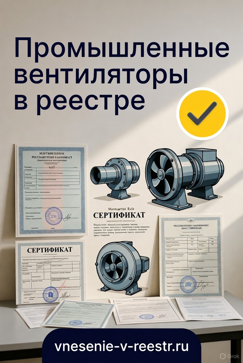Регистрация промышленных вентиляторов в реестре Минпромторга: полное руководство для производителей