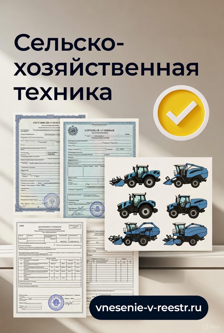 Сельскохозяйственная техника в реестре Минпромторга: полное руководство по включению