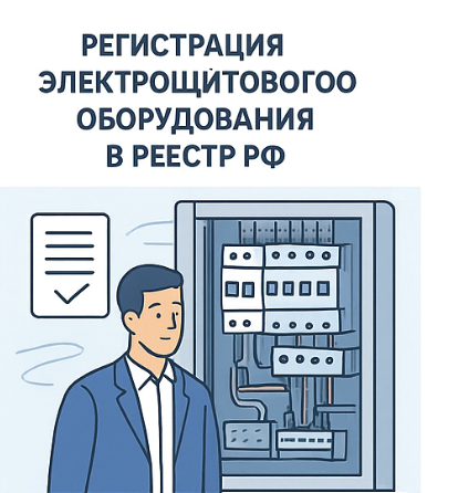 Регистрация электрощитового оборудования в реестре РФ под ключ — 2026 год