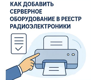 Внесение серверного оборудования в реестр радиоэлектроники под ключ — регистрация 2026
