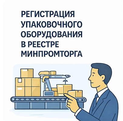 Регистрация упаковочного оборудования в реестре Минпромторга