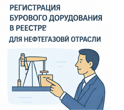 Регистрация бурового оборудования в реестре для нефтегазовой отрасли