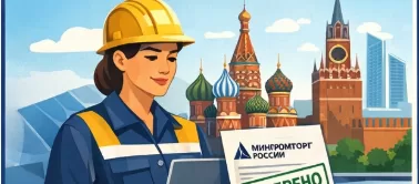 Включение в реестр Минпромторга для производителей из Москвы 2026 — регистрация и статус