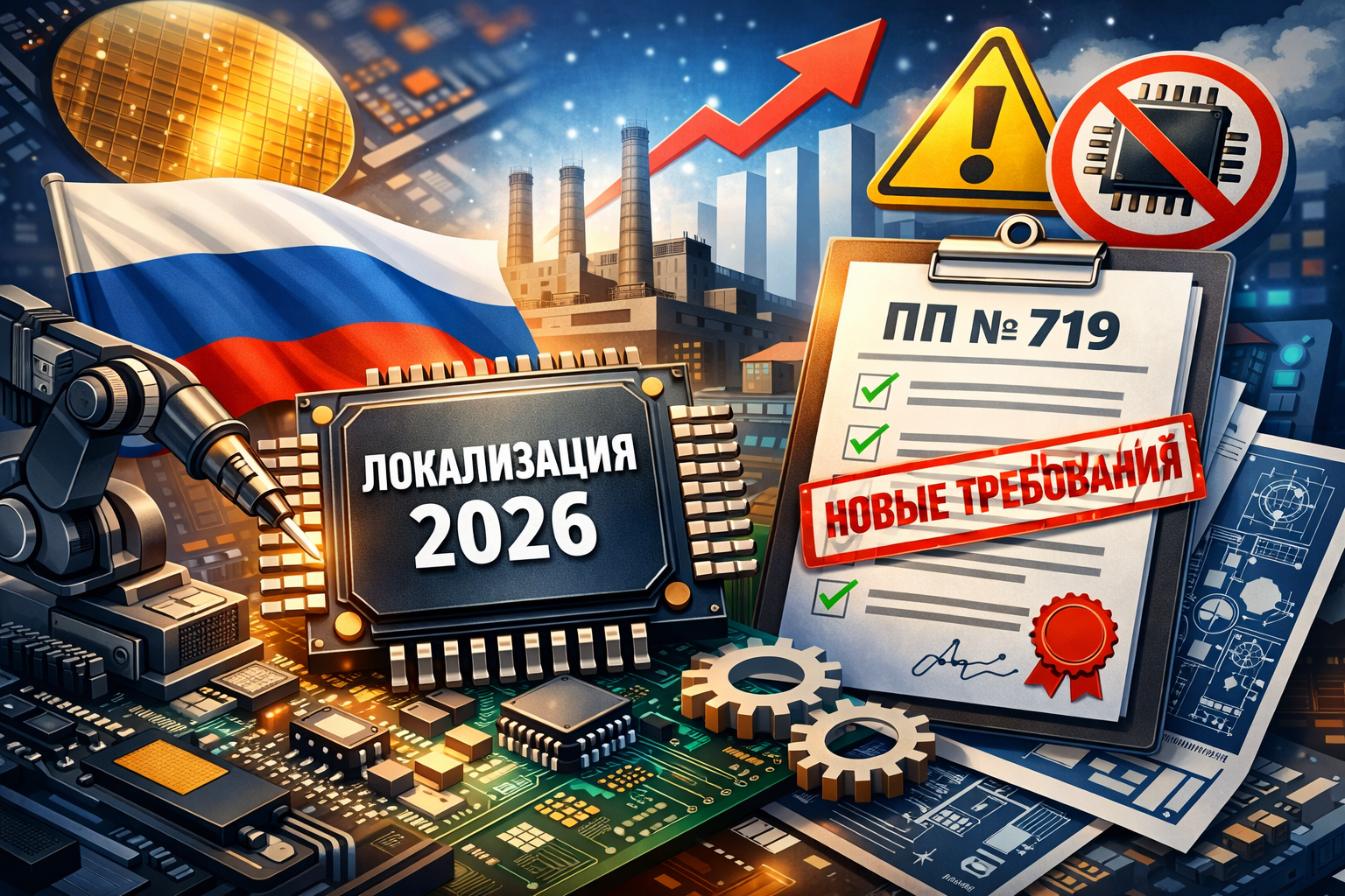 Новые требования локализации электроники 2026 — адаптация к ПП № 719