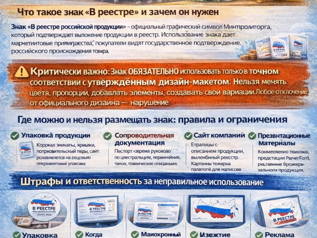 Знак «Российская промышленная продукция»: как выглядит на самом деле и где размещать