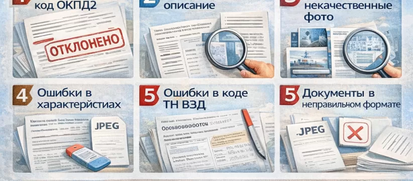 10 частых ошибок при заполнении ГИСП, которые тормозят включение в реестр Минпромторга