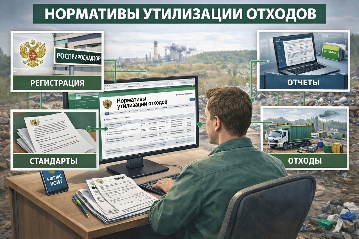 Нормативы утилизации 2025-2026: таблицы, выполнение
