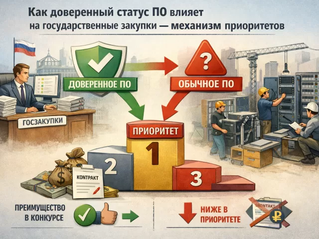 Как доверенный статус ПО влияет на госзакупки