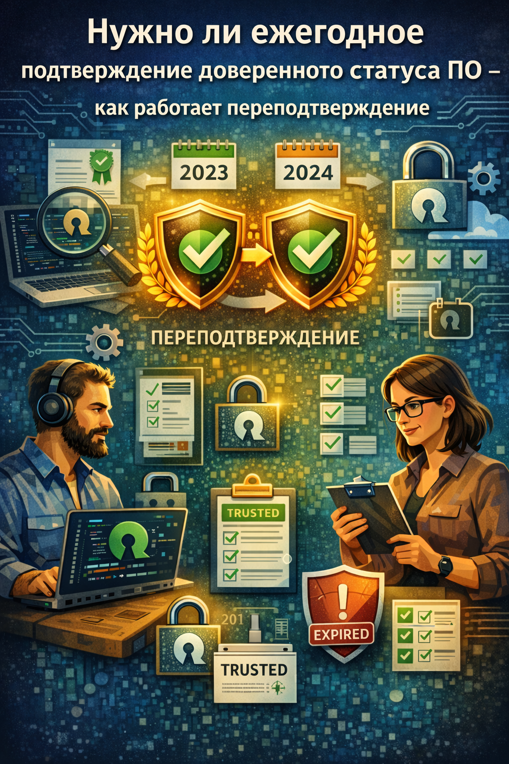Нужно ли ежегодное подтверждение доверенного статуса ПО — как работает переподтверждение