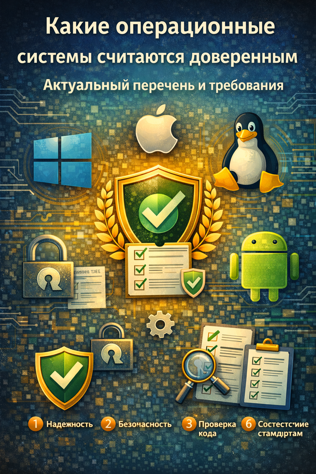 Какие операционные системы считаются доверенными — актуальный перечень и требования