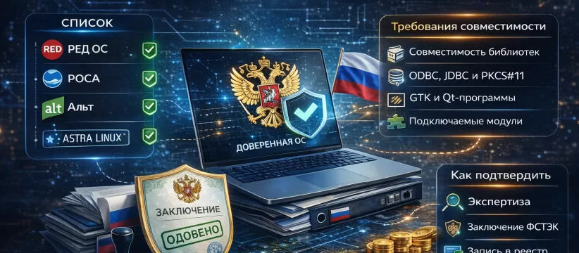 Доверенные операционные системы: список и требования совместимости