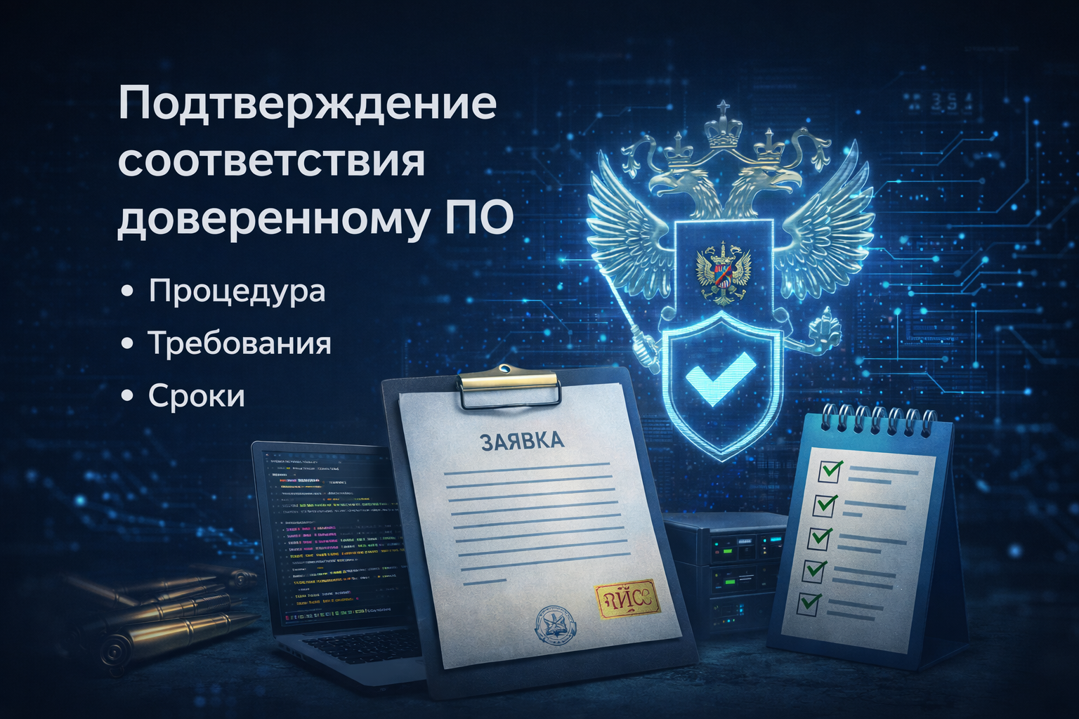 Подтверждение соответствия доверенному ПО: процедура, требования, сроки