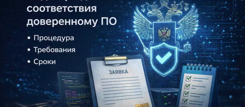 Подтверждение соответствия доверенному ПО: процедура и сроки