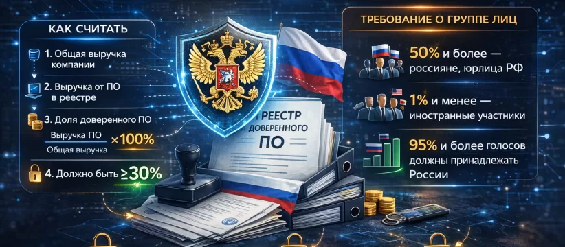 Российский контроль и структура владения для доверенного ПО