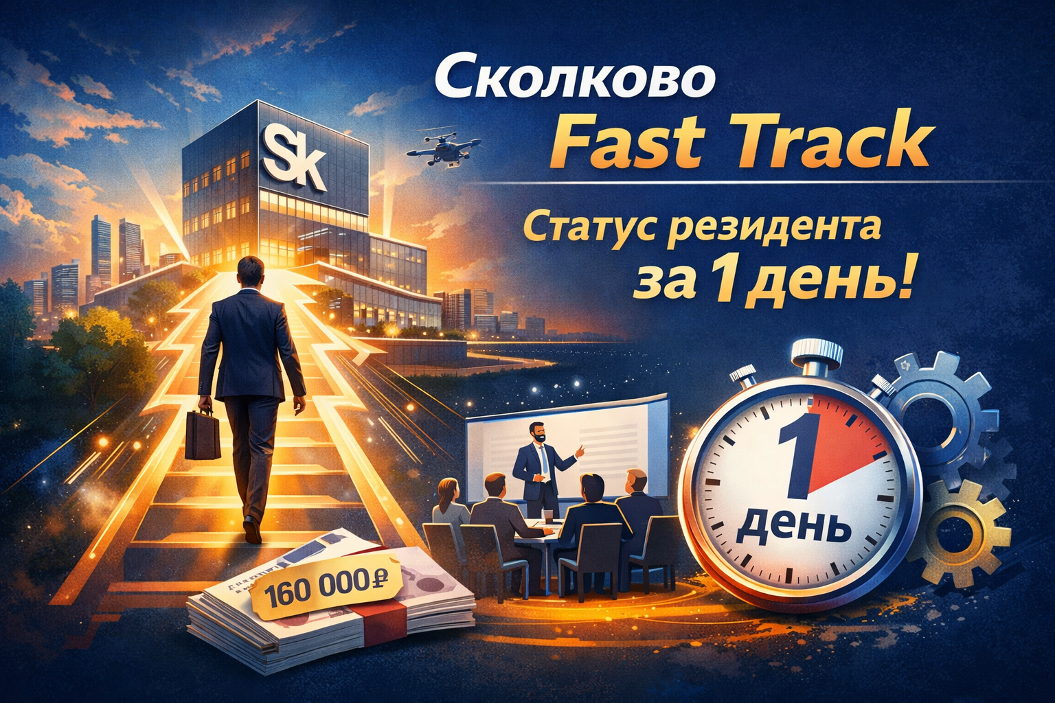 Сколково Fast Track: как получить статус резидента за один день