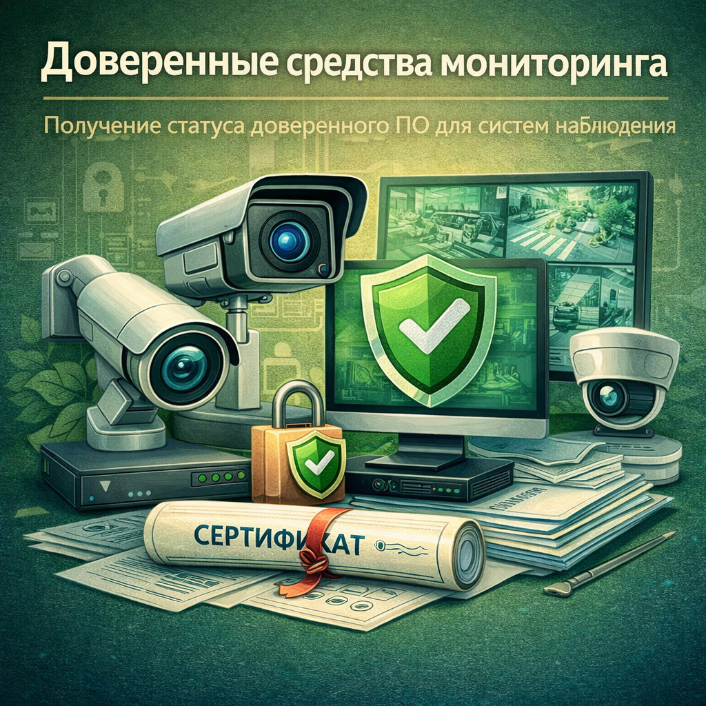 Доверенные средства мониторинга — получение статуса доверенного ПО для систем наблюдения