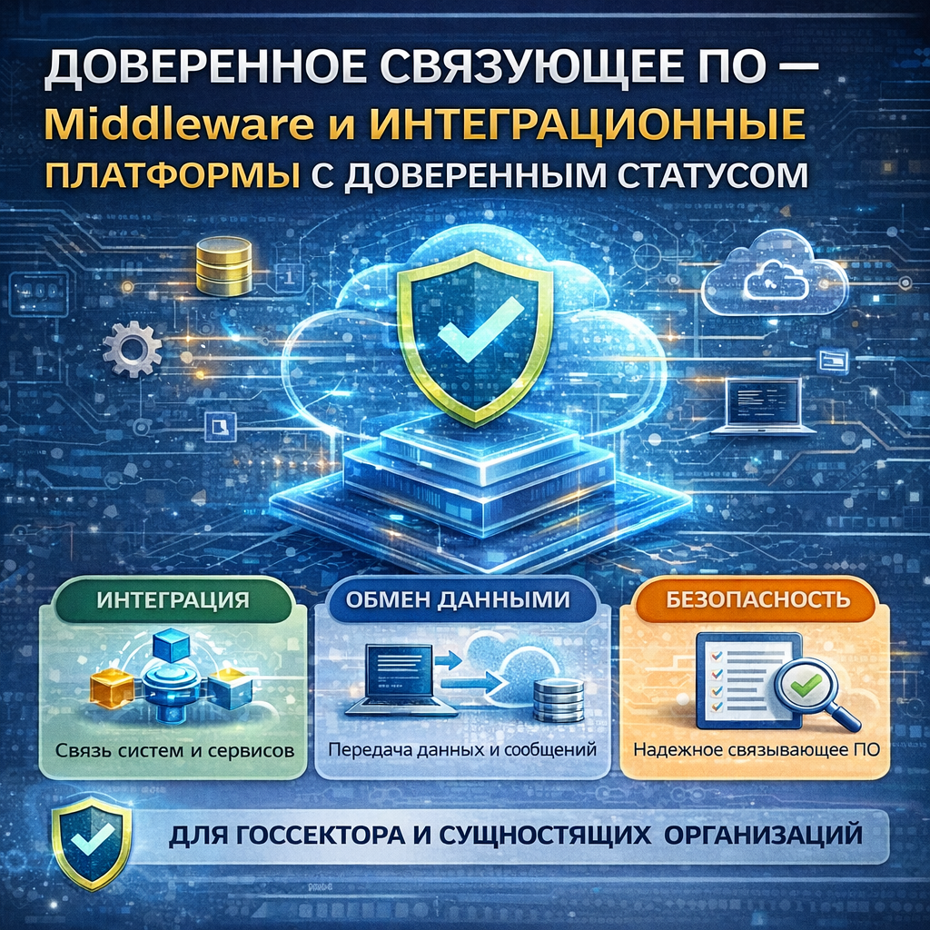 Доверенное связующее ПО: требования к middleware и интеграционным платформам