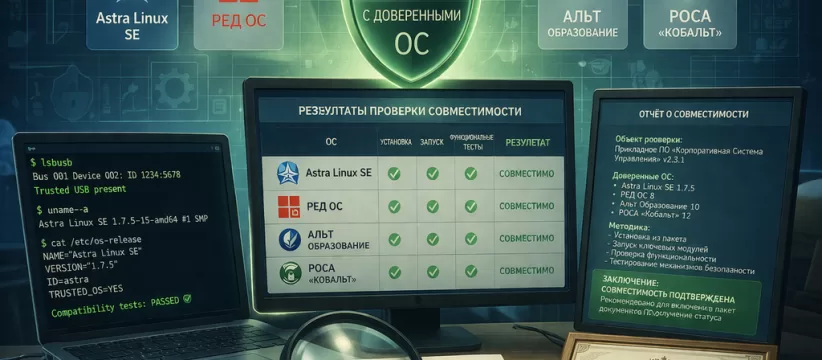 Совместимость с доверенными ОС для доверенного ПО: реальные требования