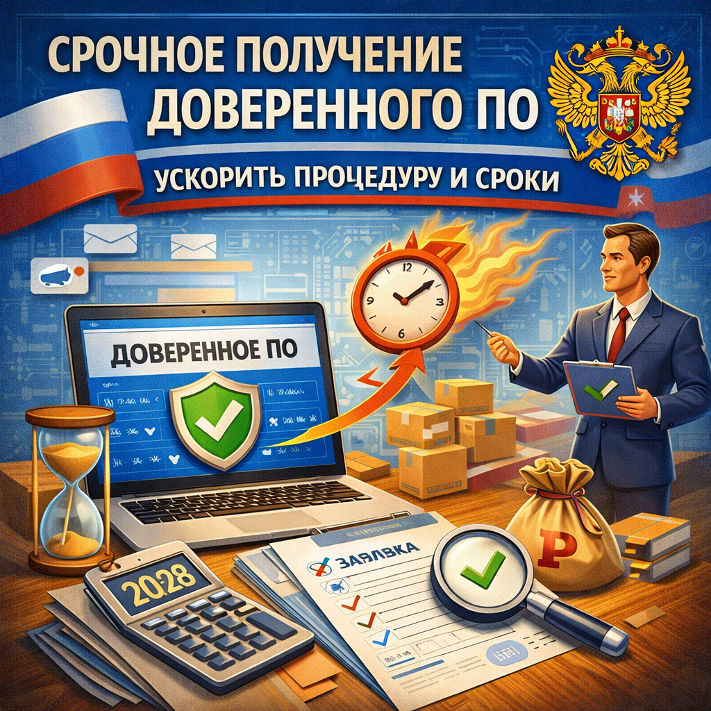 Срочное получение доверенного ПО — ускорить процедуру и сроки