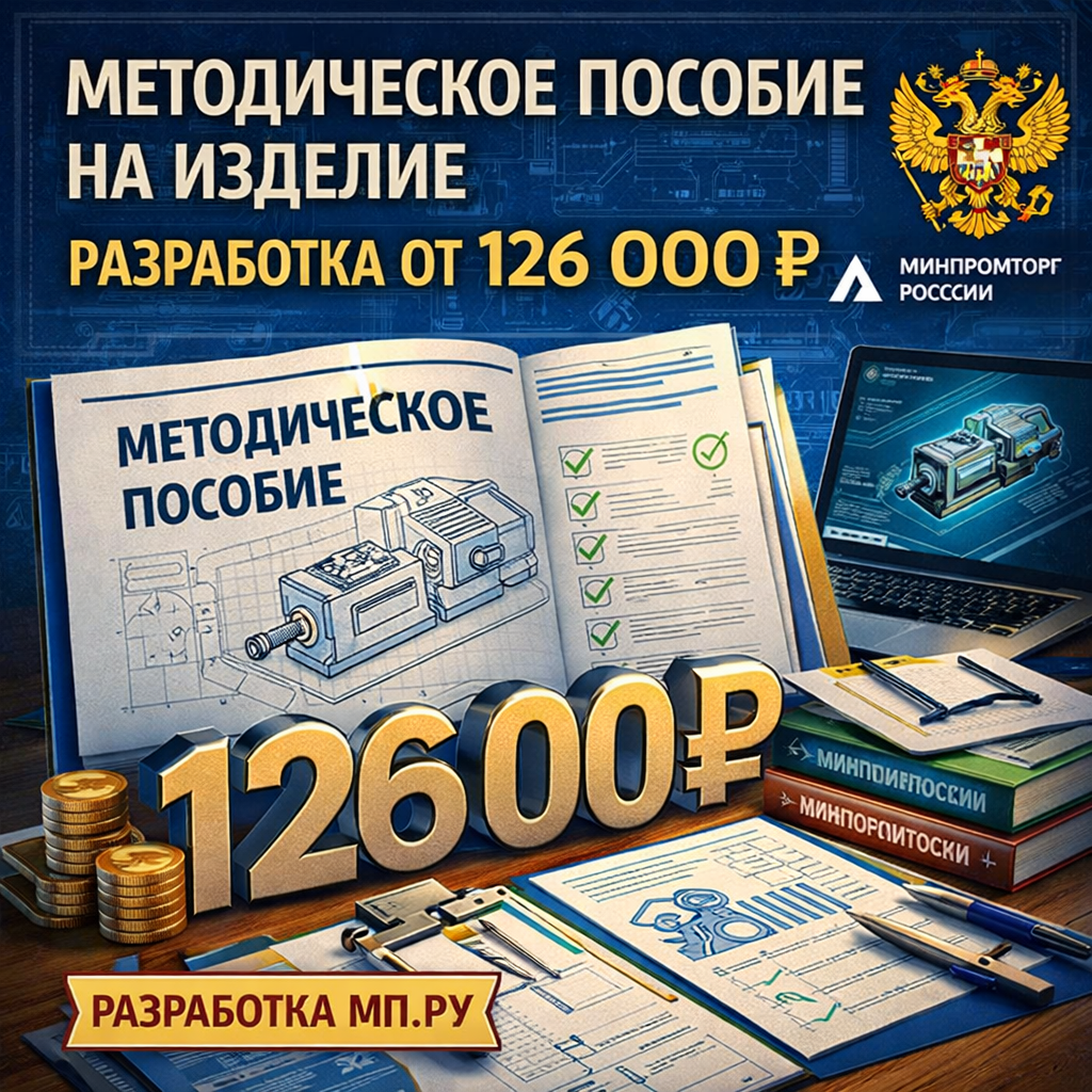 Методическое пособие на изделие — разработка от 126 000 ₽ | МП