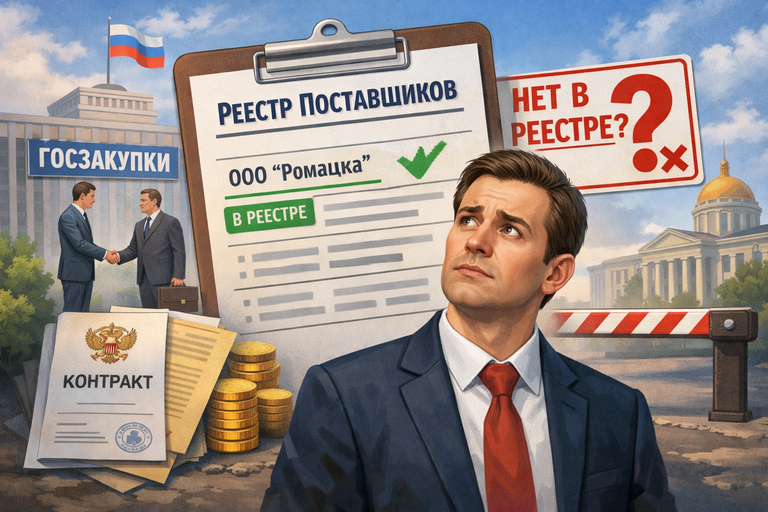 Обязательно ли быть в реестре для государственных закупок