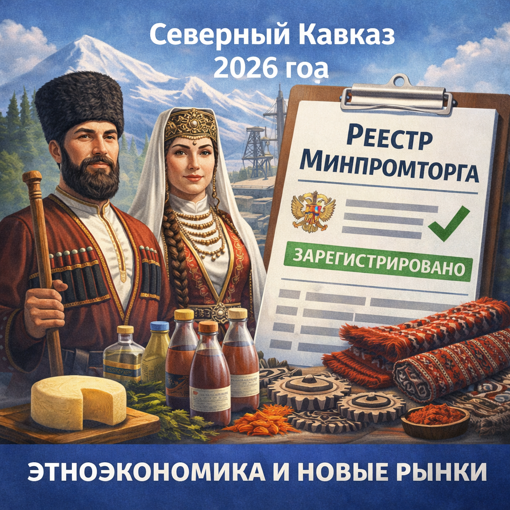 Реестр Минпромторга для производителей Кавказа: гид 2026