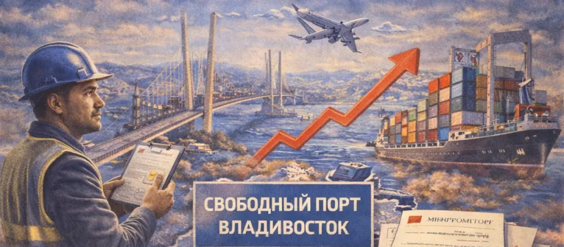 Реестр Минпромторга для резидентов Свободного порта Владивосток: реальные правила 2026