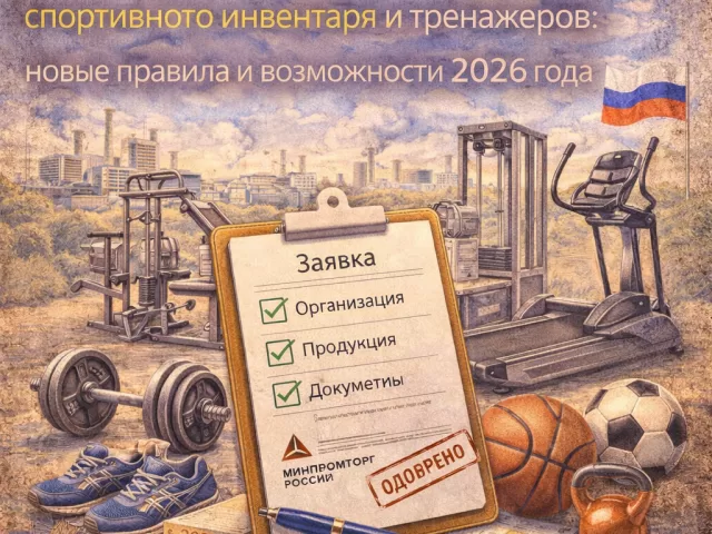 Реестр Минпромторга для спортивного инвентаря и тренажеров: реальные правила 2026