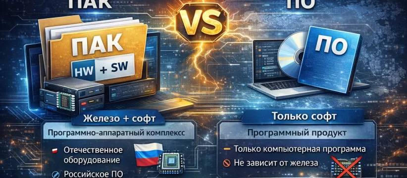 Отличие ПАК от ПО: что выбрать для бизнеса и получения льгот в 2026 году