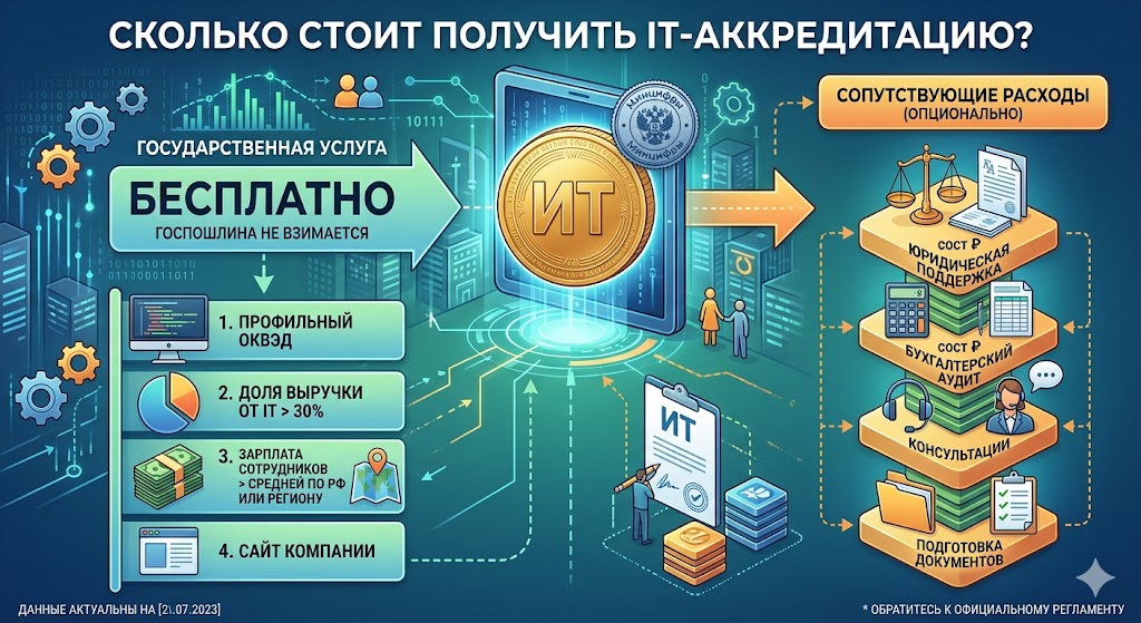 Сколько стоит получить IT-аккредитацию: Скрытые расходы и реальная цена в 2026 году