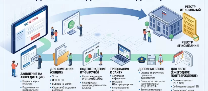 Какие документы нужны для IT-аккредитации: полный список для подачи заявки в 2026 году