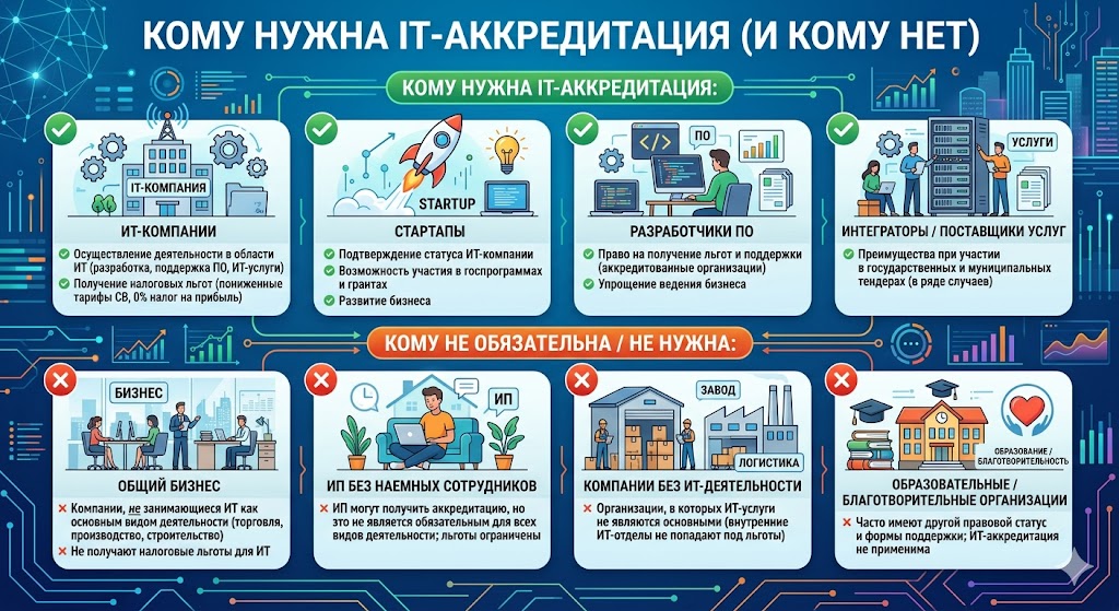 Кому нужна IT-аккредитация (и кому нет): Четкий разбор для бизнеса в 2026 году