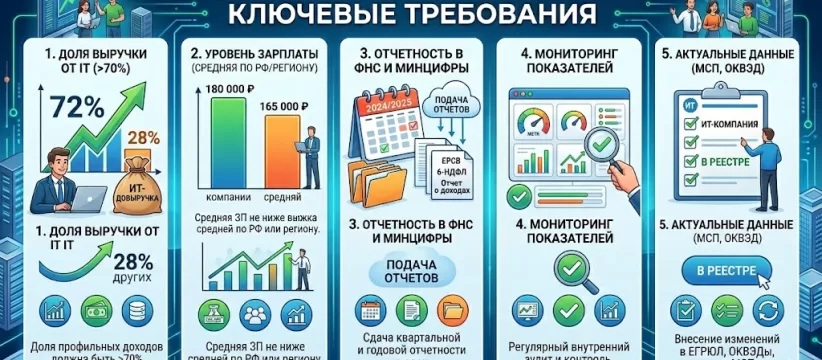 Как не потерять IT-аккредитацию: правила выживания и проверки Минцифры в 2026 году
