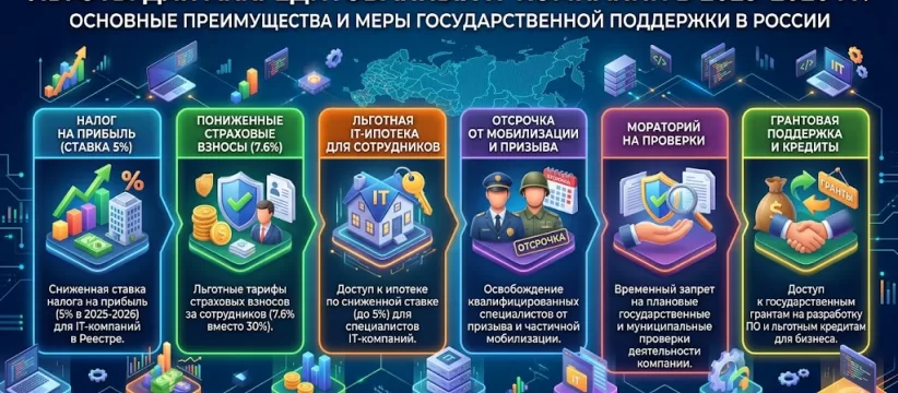 Какие льготы даёт IT-аккредитация: полный обзор изменений 2025–2026 годов