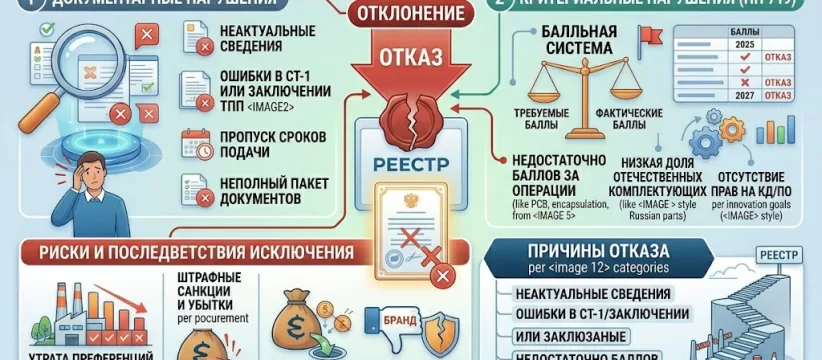 Заключение Минпромторга об отсутствии российских аналогов по ПП №1135