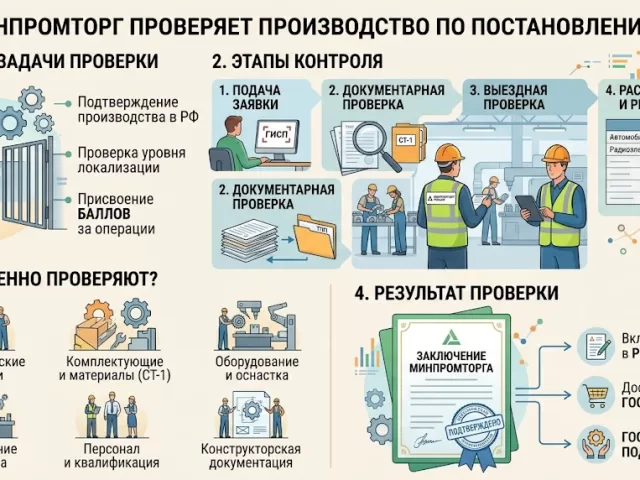 Проверка производства Минпромторг: как проверяют производство в 2026 году