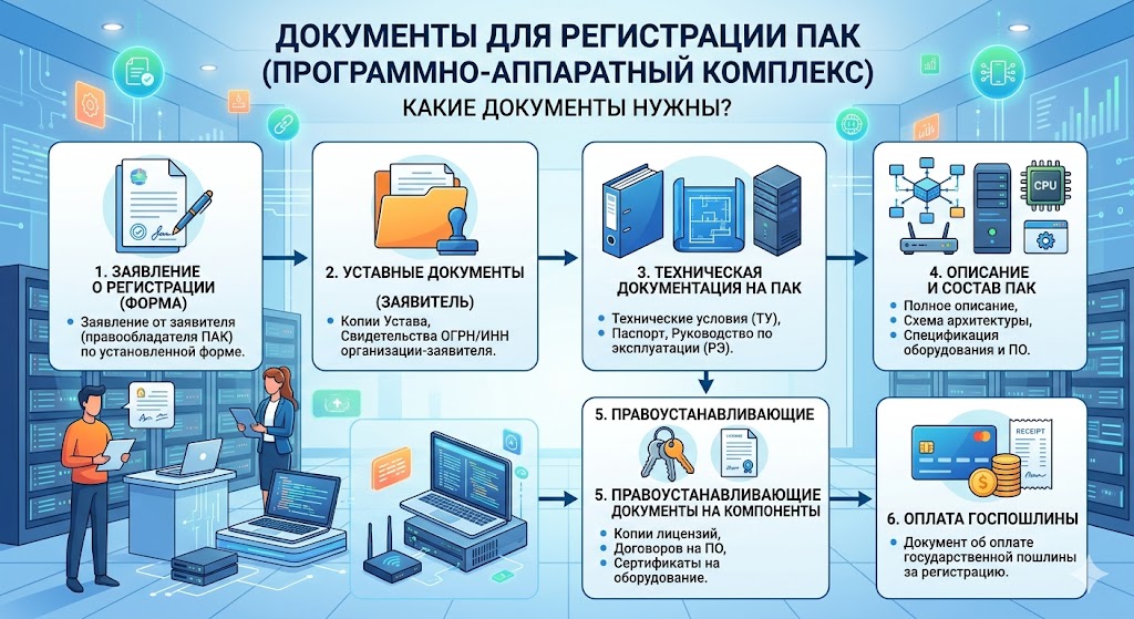 Какие документы нужны для регистрации ПАК: Полный перечень