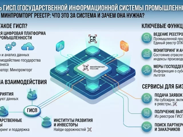 Роль ГИСП в 2026 году: что это за система и как работает реестр Минпромторга