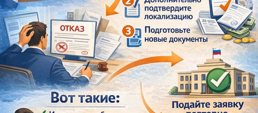 Перерасчёт баллов локализации после отказа: что исправить