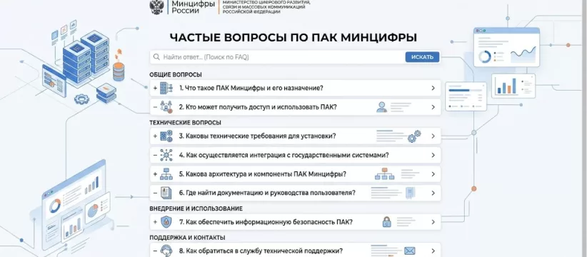 Частые вопросы по ПАК Минцифры (FAQ): Всё, что нужно знать в 2026 году