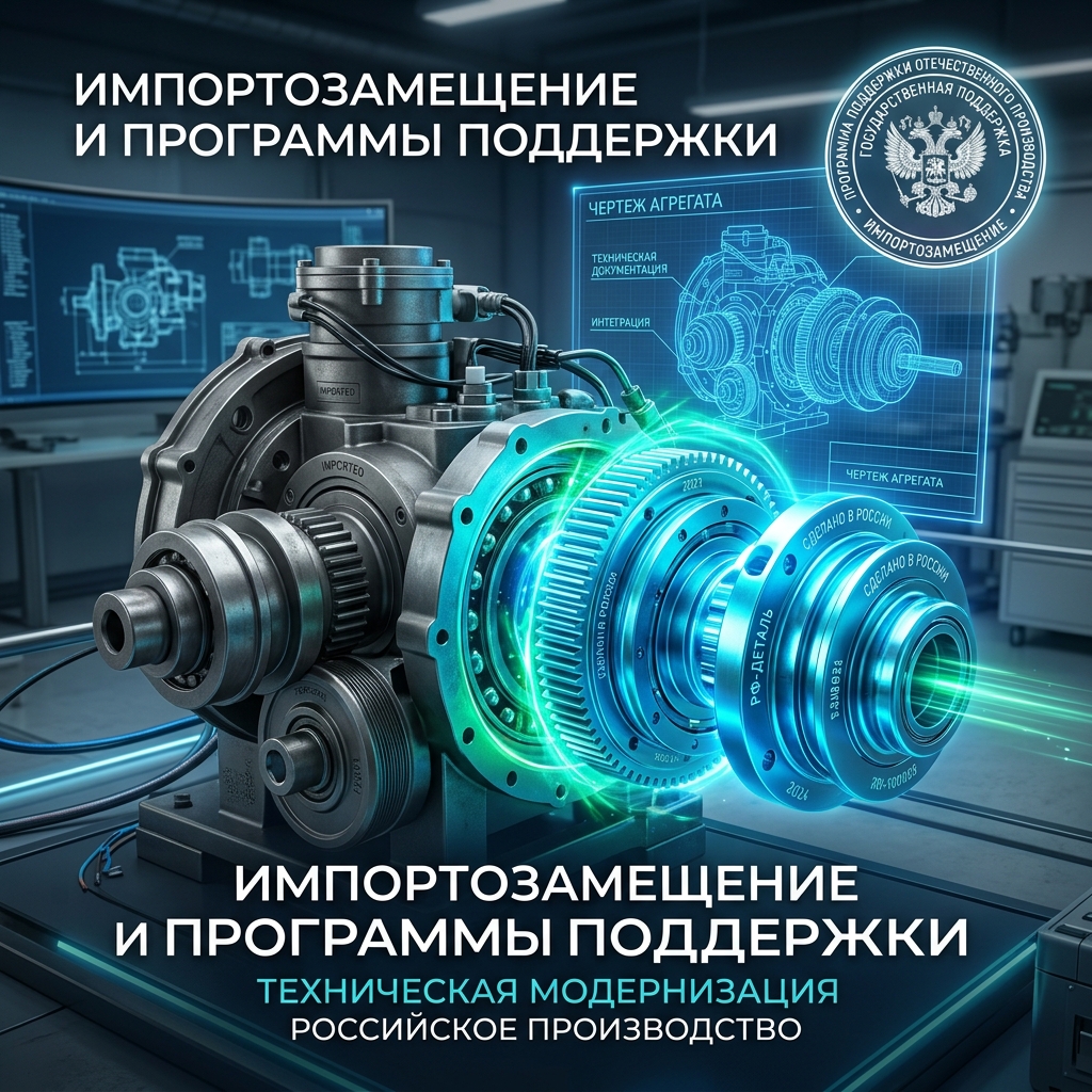 Импортозамещение 2026: меры поддержки Минпромторга, ГИСП и ФРП