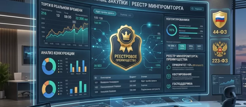 Госзакупки и реестр Минпромторга: преимущества без мифов