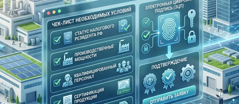 Регистрация производителя в Минпромторге: условия для заявки в ГИСП