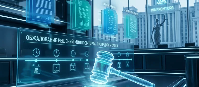 Обжалование решений Минпромторга: жалоба, ГИСП и суд