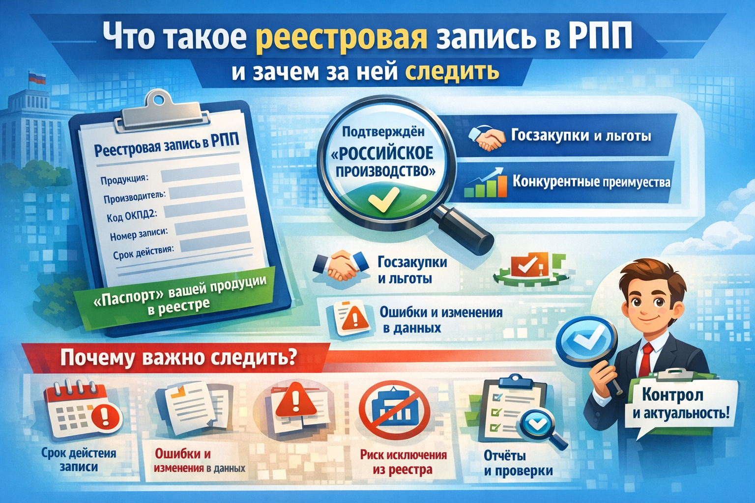 Что такое реестровая запись в РПП и зачем за ней следить
