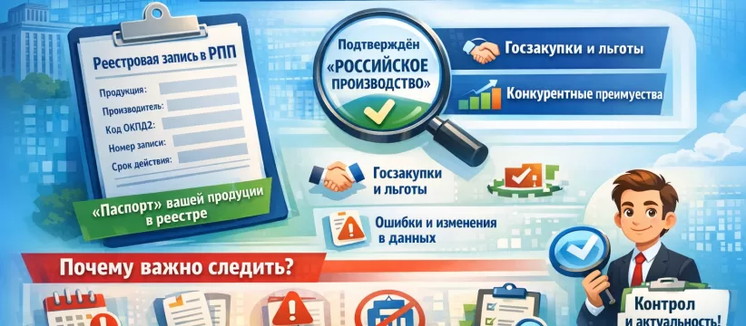 Реестровая запись в РПП: что это и почему за ней нужно следить